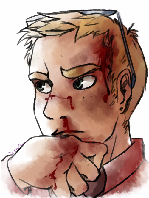 quickly sketched and coloured some @borderlandscast folks just to slowly get out of this artblock (a