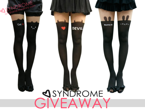 syndromestore:  Tights Giveaway! by SYNDROMEStore: syndrome.storenvy.com/ Rules: ♡ Must follo