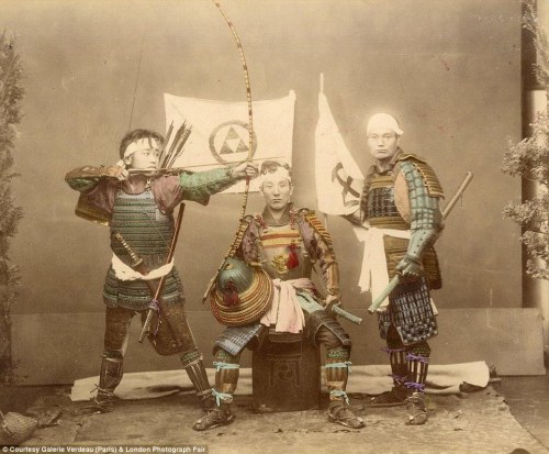 Photos of Japanese citizens by Felice Beato, 1860s-70s. 