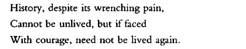 decreation:On the Pulse of Morning By Maya Angelou