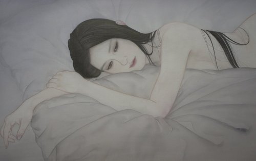 Otake Ayana aka Ayana Otake aka 大竹彩奈 (Japanese, b. 1981, Saitama Prefecture, Japan) - Who Is There, 