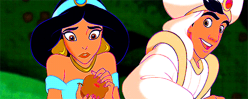 rubyslucas:  aladdin trivia: 2/12“aladdin throws an apple to jasmine several times