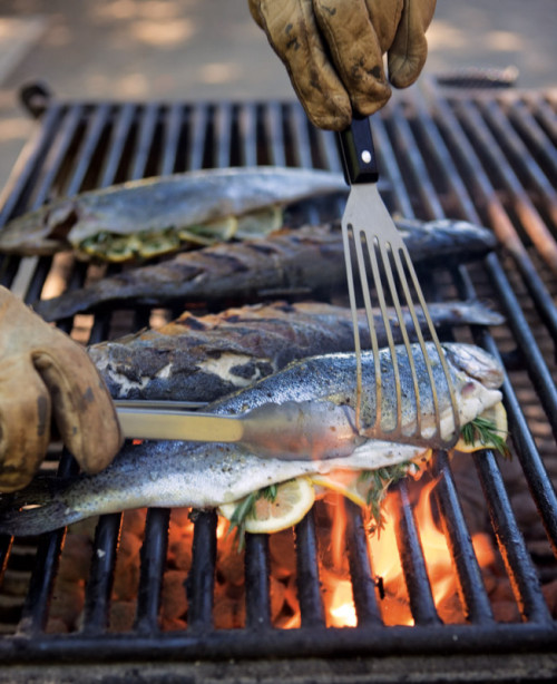 williams-sonoma:Show off your mad grill skills.Grilled Whole Fish.