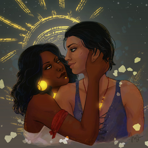 ladyinquisitor:merry femslash february and happy valentine’s day i guess