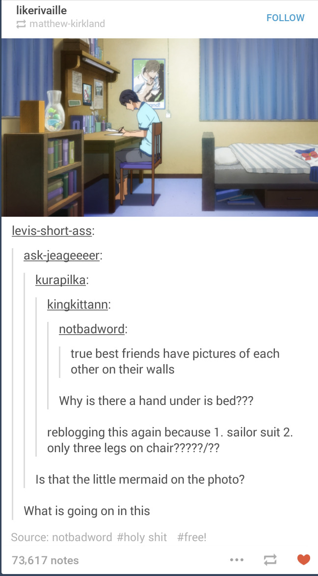 iwasthinkingofanimeagain:  Tumblr and anime part 5