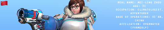 chrssy:  Women of Overwatch / Biographies