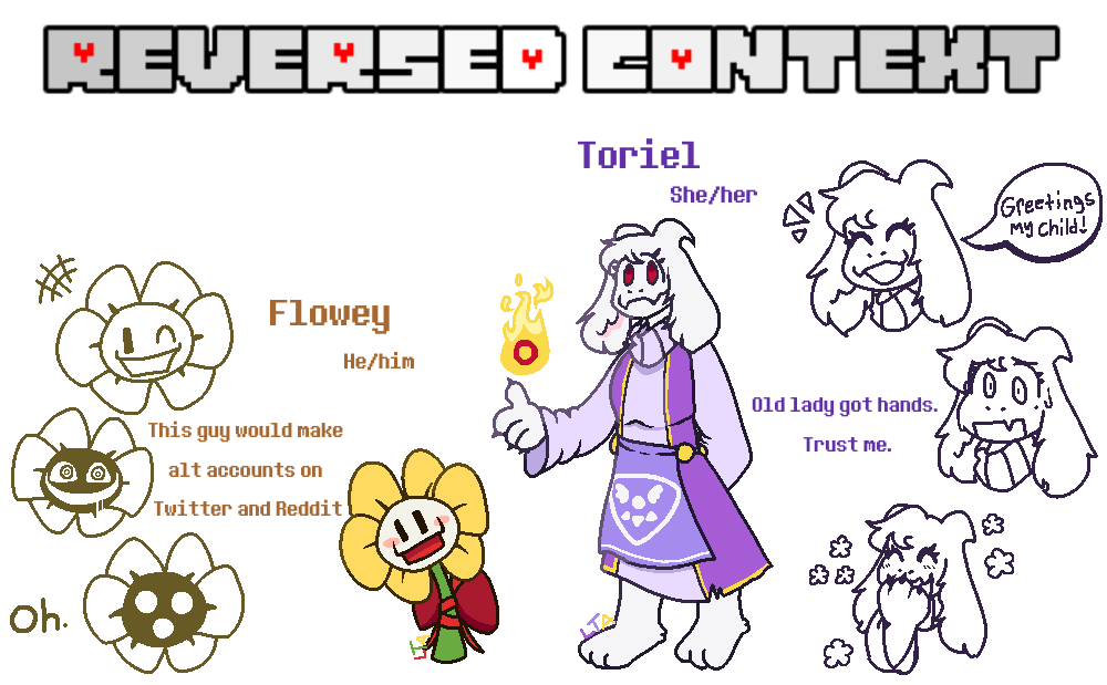 Undertale Flowey Character Fan art, kid think, comics, text, logo png