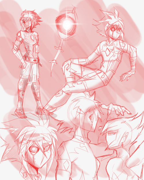 thetrainticketanime: trainsart:  Zexal Month Day 2: different characters as Barians/Astral beings  I
