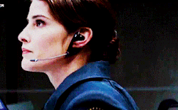 love-is-the-best-thing-we-do:  howimetyouryellowumbrella:  how-i-met-my-otp:  I love this gif so much like Cobie has just had enough of everyone’s shit. I bet this is actually from footage of her after reading the finale script, but then they were like