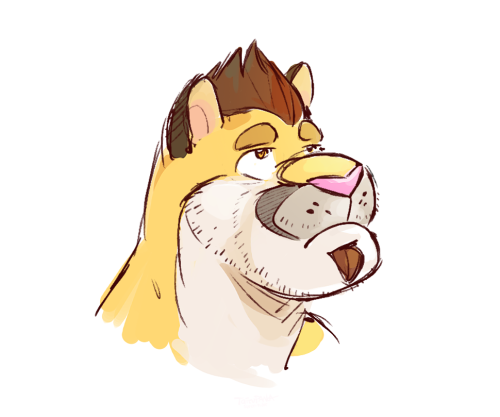 tulerarts:  The morning routine: at least the hair looks okay!
