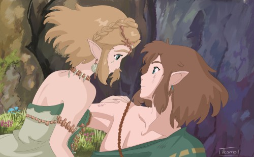 Hiii! Do You Remember My ZeldaxGhibli Redraws That I Did Last Year And Everybody Loves Them?? Well Those