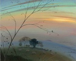 pagewoman:    Autumn Evening Over the Blackmore