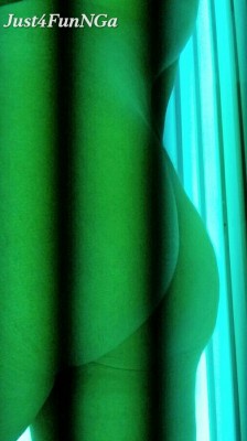 just4fun1975:  More from the tanning bed. A couple of these pics feature the curve of Her back and Her tight ass. How very good His life is!