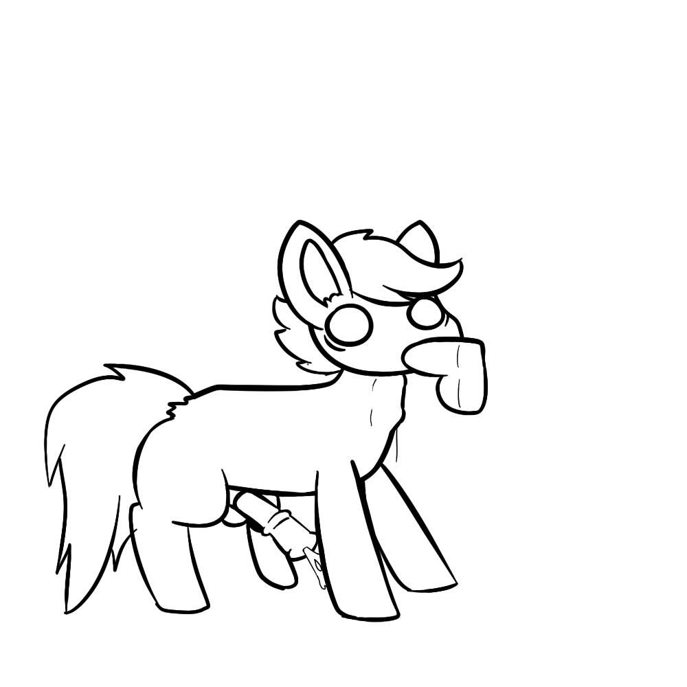 thebunnysquad:  Some horse deepthroating dicks. You can thank Swizzle Cheese for