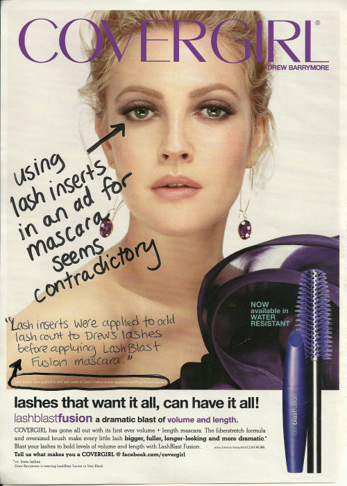 Ridiculous. If your mascara actually gives &ldquo;a dramatic blast of volume and length&rdquo; - as 