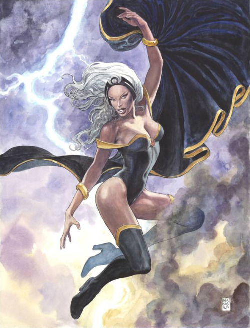 comicartistevolution:  Avert your eyes! it’s Milo Manara. 