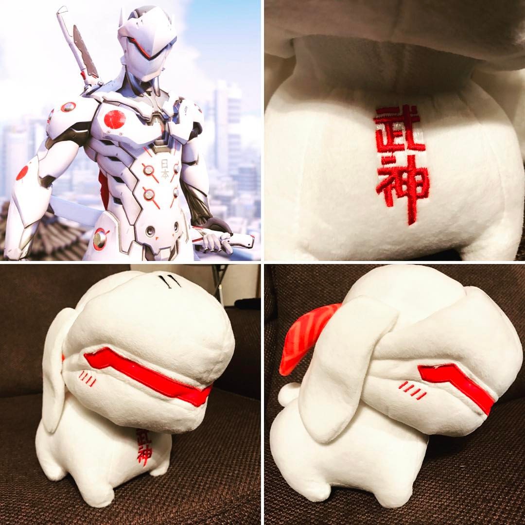 jayjamjar:武神 It’s a Genji bunny 😍 