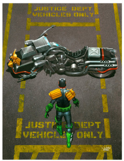 Enrique262:  Judge Dredd.from Issue #325 Of The 2000Ad Magazine, Cover Art By Chris