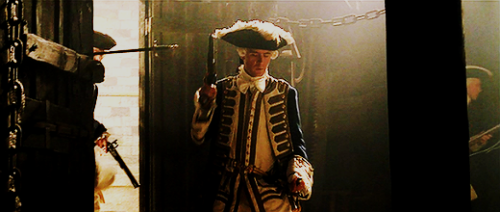 daven-addicted:This is the day that *Captain* Jack Sparrow almost escaped.