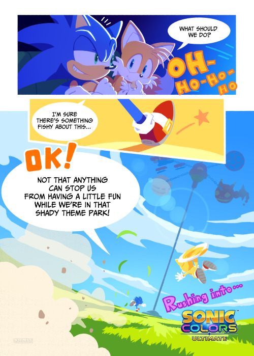 Is Dr. Eggman&rsquo;s message a sign of truce or something more sinister? Sonic and Tails race off t