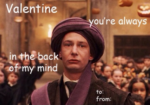 billclintonforpresident2k16:  lifeoflesley:  Valentine cards part 3: Harry potter   Just a few of the ones I’ve come across that I found funny  souls aren’t the only thing I suck oliviabowie 