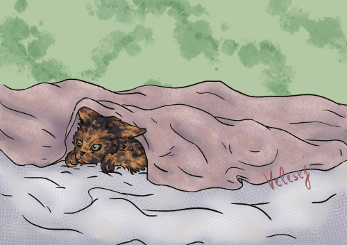 Made A Little Kitten :3.