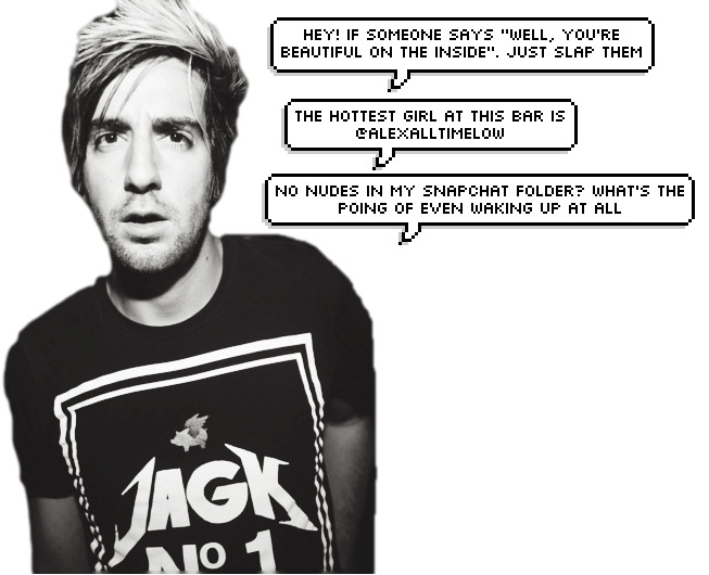officalvicfuentes:  All time Low tweetsThe photos are transperent I made all of
