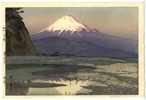 arelativenewcomer: Hiroshi Yoshida (1876–1950) was born in Kurume in Fukuoka prefecture. He st