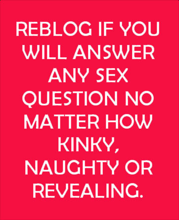 lesliepixx:  lustylovers:  kinkytxcpl:  Ask away.  Yessssss  Hmmm. Could be fun.