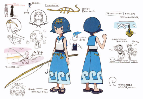 jiggabooie: Lana High Resolution Concept artwork from Pokemon Ultra Sun and Ultra Moon Essentials Ar