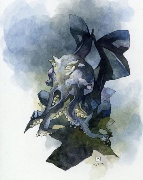 ungoliantschilde:  some Paintings by Mike Mignola