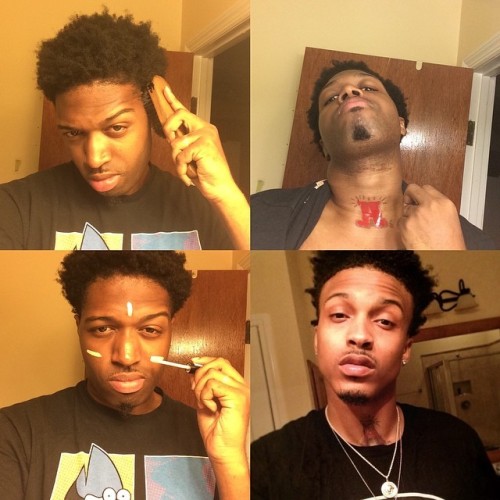 husssel:  darksideofambition:  🙈😩😫 #makeuptransformation  OMFG ACE