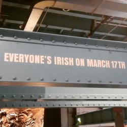 Se acaba hoy la aventura de producción informatica en irlanda, 1200km, ningun atropello y litros de guiness ingeridos. Suerte que falta poco para st. Patricks :D (en Guinness Storehouse)