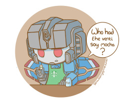 strawberryquiche:  Thundercracker is a “screenwriter”. Bless the adorable soul who requested this. :3 