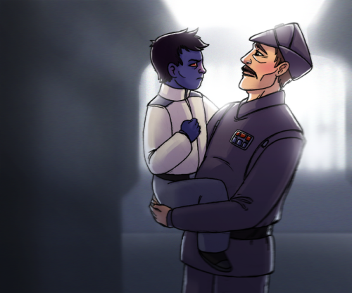 pileofsith:pileofsith:I suppose this is an age-change AU, where Thrawn is forcefully taken in by the