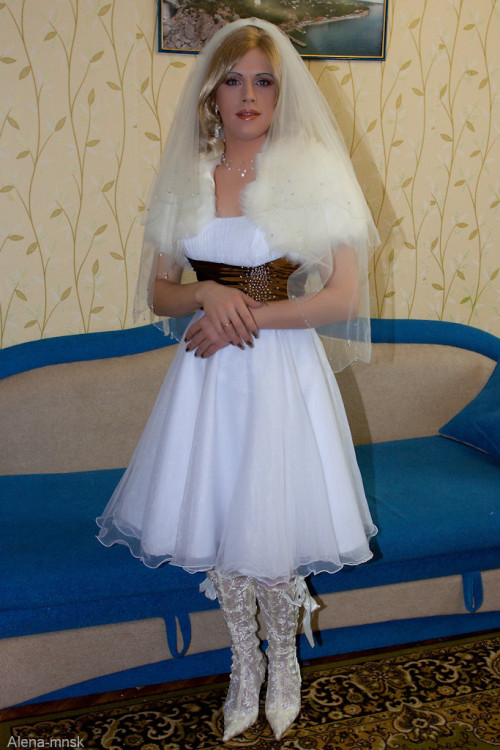 thetransgenderbride: boyandgirl1:  He never dreamed that on his wedding day he would be the nervous 