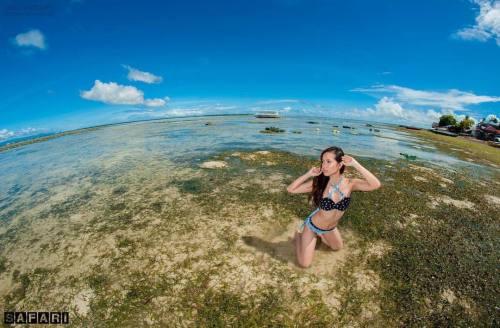 Cebuana beauty @burascajanicalim by Korean photographer Duhee Park. Bohol, Philippines #bikiniphotos