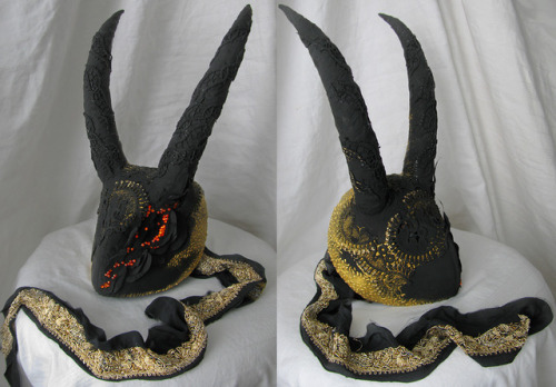 Demon Mask - Another fiery one. Clearly I’m in the wintery, christmas spirit. I wanted this demon to