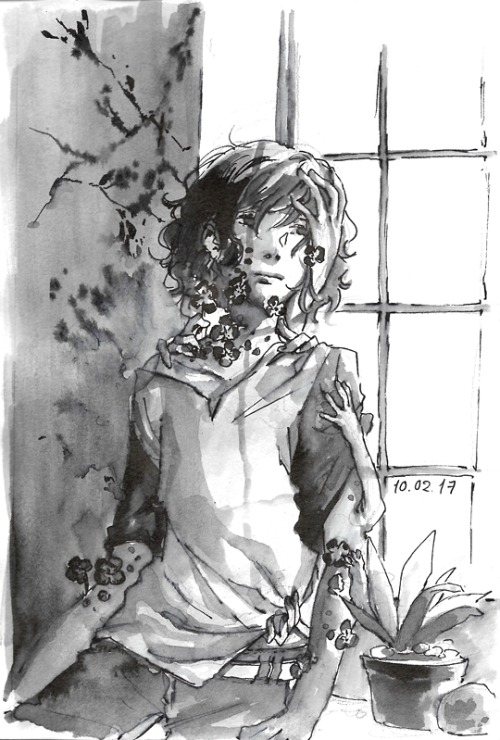 Inktober, day 1~6