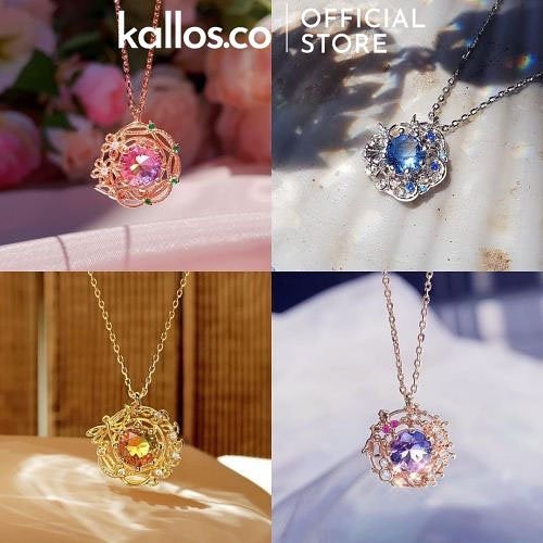 𝐅𝐨𝐮𝐫 𝐒𝐞𝐚𝐬𝐨𝐧𝐬 𝐍𝐞𝐜𝐤𝐥𝐚𝐜𝐞 is made by two-tone crystal, cubic zirconia, brass, 14k rose gold plated, gold plated, white gold plated and freesize.⁣
⁣
#Kallosvn #KallosVietnam #Kallos #trangsucchinhhang #phukienchinhhang #Jewelry #accessories...