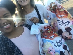 quietbella:  littlesativabug:  blk-barbie:  me n my fave lil bug dragged our daddies 2 the Disney store today!!   wif my bff @littlesativabug 💕💕  Honestly the best day I’ve had in a super long time, we went to a park and smoked some blunts &amp;