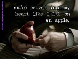 â€œYouâ€™re carved into my heart