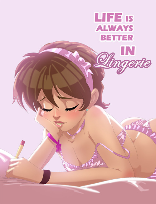 jackysis: Reblog  if life is better with lingerie :)been pretty busy with a lot of home work. really