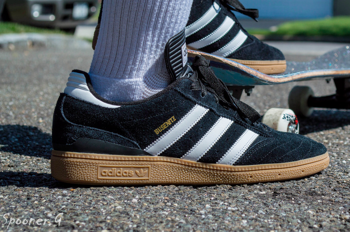 informal jefe Fraude Adidas Skateboarding Busenitz - Black/Gum (by... – Sweetsoles – Sneakers,  kicks and trainers.