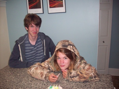 me and 3ee like a year and a half agoher 18th birthdaythis is a real deep cut from the archives