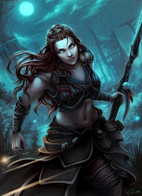 onyrica: Lightkeeper - [ Aloy, Horizon Zero Dawn ] This turned out completely different to how I pic
