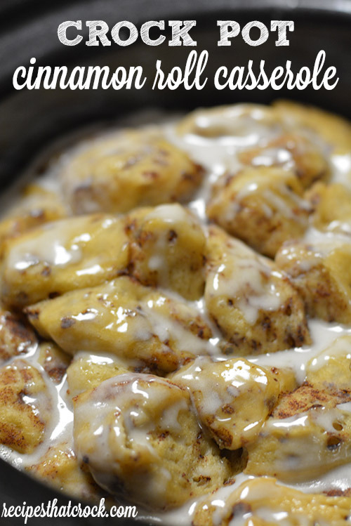 boozybakerr:Crock Pot Cinnamon Roll CasseroleWhere Alcohol Is The Main Ingredient   