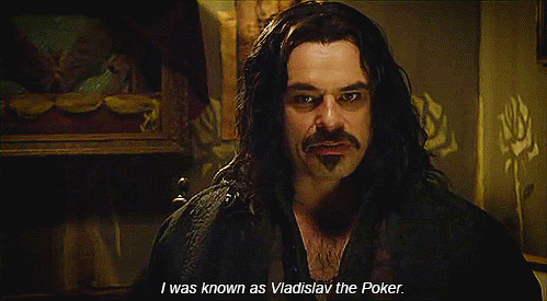“When I first became a vampire, I was quite tyrannical. I was known for torturing a lot of people. T