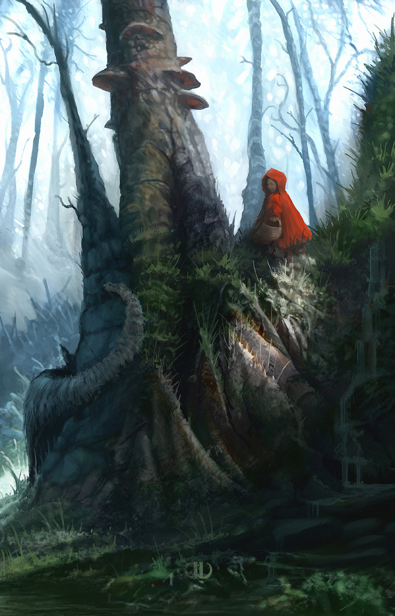 lohrien:  Little Red Riding Hood by ourlak