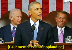 feypoehlerlover:   President Barack Obama during the 2015 State of the Union Address on January 20th, 2015.    